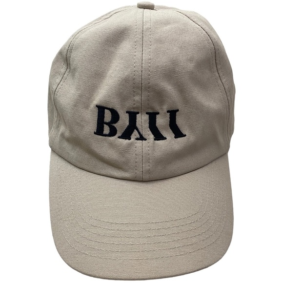 NEW Wolf & Badger BY11 ORGANIC EMBROIDERED CAP - SAND - Picture 2 of 10